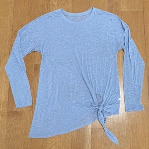 Lululemon top- EUC small loose fit soft blue/gray